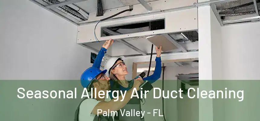 Seasonal Allergy Air Duct Cleaning Palm Valley - FL